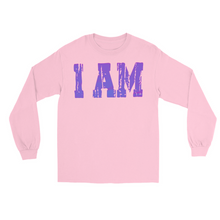 Load image into Gallery viewer, I AM {BLU} Long Sleeve Shirts