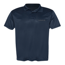 Load image into Gallery viewer, OAVS Men's Poly Buttoned Polo (WHT)