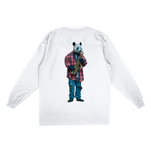Load image into Gallery viewer, Sax Panda Oversized Long Sleeve Shirts