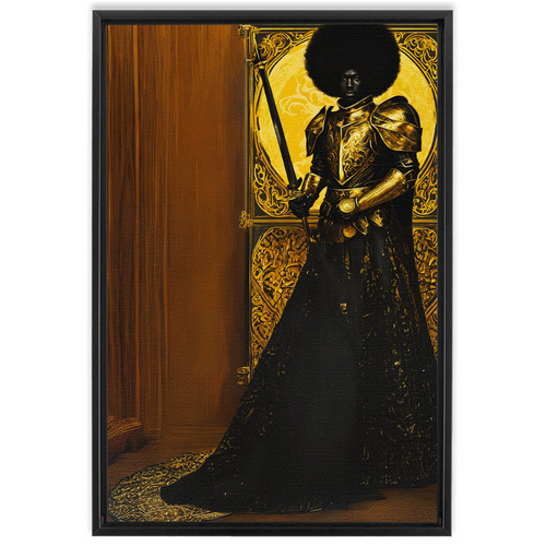 The Dark Knight Framed Canvas Wraps