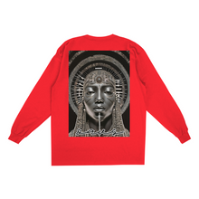 Load image into Gallery viewer, Apparel-DTG-LongSleeveTee-Oversized-ShakaWear-SHMHLS-2XL-Red-Mens-CB-20250213104659445