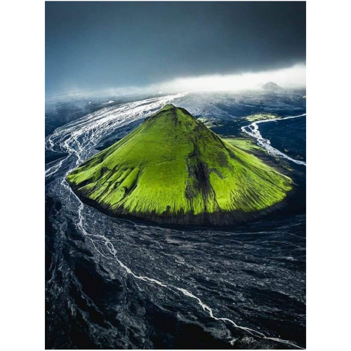 AACC Nature { Green Island } Premium Art Prints