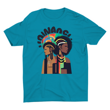 Load image into Gallery viewer, Apparel-DTG-Tshirt-Zuni-Premium-S-Turquoise-Unisex-CFCB-20250303133858243