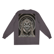 Load image into Gallery viewer, Apparel-DTG-LongSleeveTee-Oversized-ShakaWear-SHMHLS-S-CharcoalGreyHeather-Mens-CB-20250213104659442