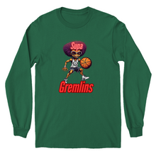 Load image into Gallery viewer, Supa Gremlin Long Sleeve Duel Sided DTG Shirts (Youth Sizes)