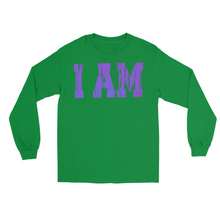 Load image into Gallery viewer, I AM {BLU} Long Sleeve Shirts