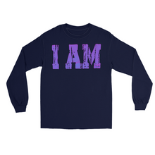 Load image into Gallery viewer, I AM {BLU} Long Sleeve Shirts