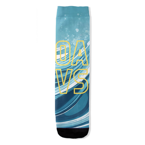 AACC Blew Sails All-Over Print Socks