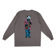 Load image into Gallery viewer, Sax Panda Oversized Long Sleeve Shirts