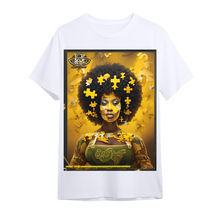 Load image into Gallery viewer, Peace's to da Puzzle  Duel Sided DTG Oversized T-Shirts #1