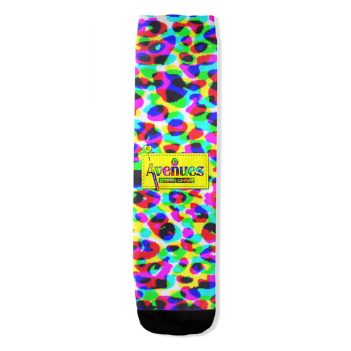 AACC Circus Cheetah  All-Over Print Socks