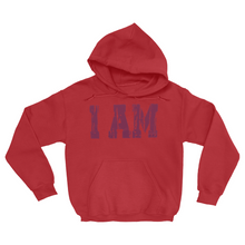 Load image into Gallery viewer, I AM {RED} Hoodies (No-Zip/Pullover)