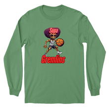 Load image into Gallery viewer, Supa Gremlin Long Sleeve Duel Sided DTG Shirts (Youth Sizes)