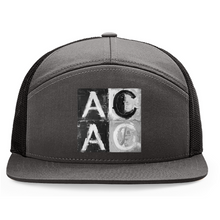 Load image into Gallery viewer, TruckerCap-DTF-Richardson-168-Charcoal/Black-2025100615385839