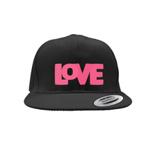 Load image into Gallery viewer, Love Snapback Caps (Pink)