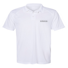Load image into Gallery viewer, OAVS Men's Poly Buttoned Polo (WHT)