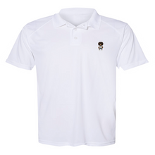 Load image into Gallery viewer, AC Bear Men's Poly Buttoned Polo