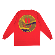 Load image into Gallery viewer, Smiley Oversized Long Sleeve Shirts