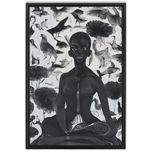 Load image into Gallery viewer, Black Gurl Fly Framed Canvas Wraps