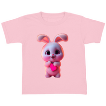 Load image into Gallery viewer, Bunny Love Pink T-Shirts (Toddler Sizes)