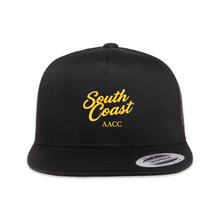 Load image into Gallery viewer, TruckerCap-Embroidery-FivePanel-Black-W-20260406123731607