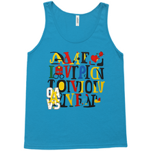 Load image into Gallery viewer, AACC Scrabble # 9 Tank Tops