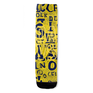 AACC Scrabble # 1 All-Over Print Socks