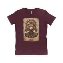 Load image into Gallery viewer, Apparel-DTG-TShirt-NL-3900-L-Maroon-Womens-CF-20250729100610390