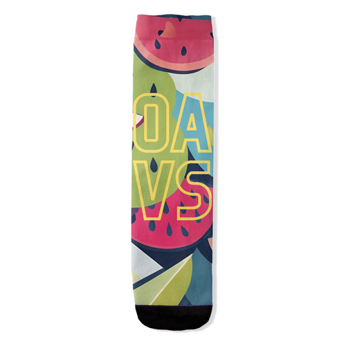 AACC Fruit Bowl # 1 All-Over Print Socks