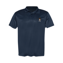 Load image into Gallery viewer, AC Bear Men's Poly Buttoned Polo