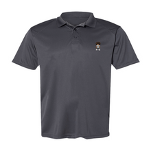 Load image into Gallery viewer, AC Bear Men's Poly Buttoned Polo