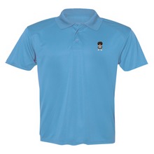 Load image into Gallery viewer, AC Bear Men's Poly Buttoned Polo