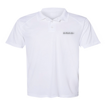 Load image into Gallery viewer, OAVS Men's Poly Buttoned Polo (WHT)