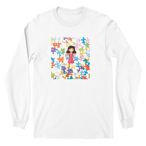 Spectrum Life Angel Long Sleeve Shirts (Youth Sizes) #3