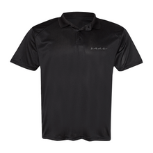 Load image into Gallery viewer, OAVS Men's Poly Buttoned Polo (WHT)