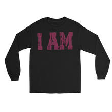Load image into Gallery viewer, I AM {RED} Long Sleeve Shirts