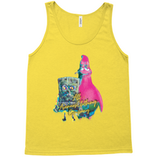 Load image into Gallery viewer, Blaacc Bob and Pink Pat Drip Tank Tops