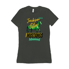 Load image into Gallery viewer, Jackson Olin Mustangs Alumni Ladies T-Shirts