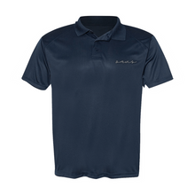 Load image into Gallery viewer, OAVS Men's Poly Buttoned Polo (WHT)