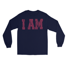 Load image into Gallery viewer, I AM {RED} Long Sleeve Shirts