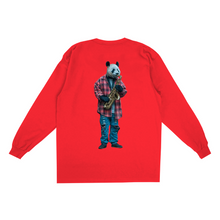 Load image into Gallery viewer, Sax Panda Oversized Long Sleeve Shirts