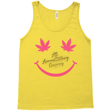 Load image into Gallery viewer, Happy Aid, Pink Smile Tank Tops