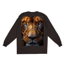 Load image into Gallery viewer, Big Face Lion Oversized Long Sleeve Shirts