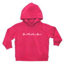 Load image into Gallery viewer, Apparel-DTG-YouthApparelHoodie-RabbitSkins-3326-4T-VintageHotPink-Unisex-CF-20250125073056717