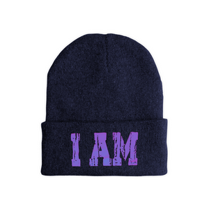 I AM {BLU} Beanies