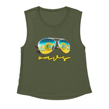 Load image into Gallery viewer, Apparel-DTG-TankTop-Bella-8803-S-MilitaryGreen-Womens-CF-20250518124424114