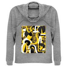 Load image into Gallery viewer, AACC Workday Cowl Neck Women's Plus Size Long Sleeve Shirts