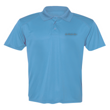 Load image into Gallery viewer, OAVS Men's Poly Buttoned Polo (WHT)