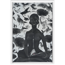 Load image into Gallery viewer, Black Gurl Fly Framed Canvas Wraps