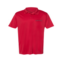 Load image into Gallery viewer, OAVS Men's Poly Buttoned Polo (WHT)